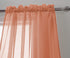 Adore the Decor™ Sheer Rod Pocket 54 x 84in. Single Curtain Panel